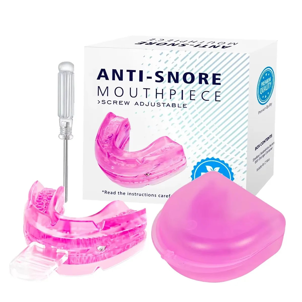 Advanced mandibular orthosis with precise adjustment and soft comfort