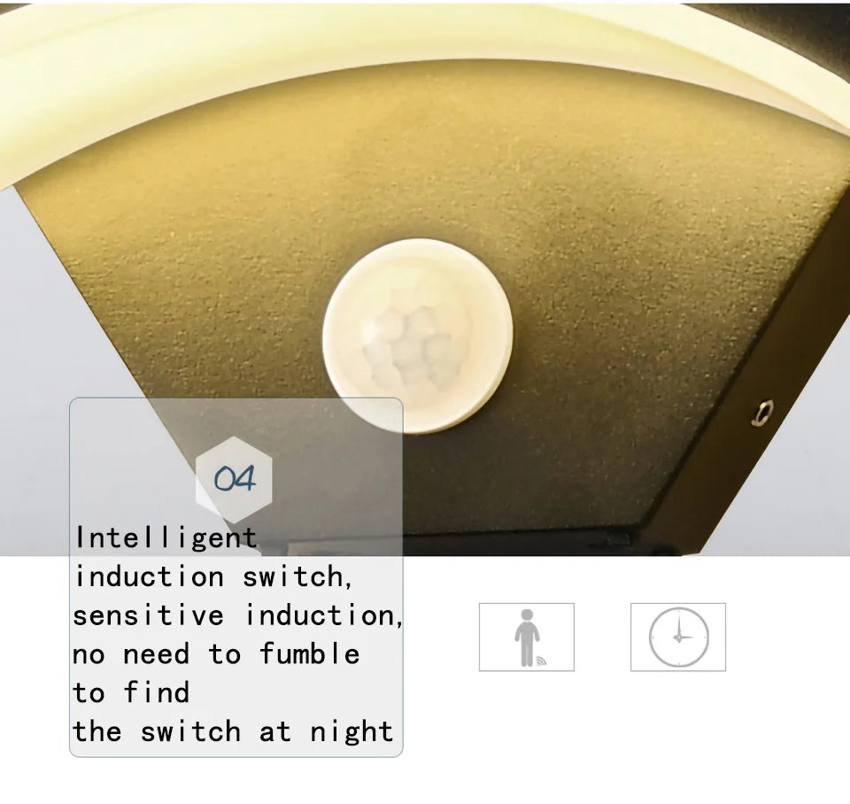 Motion Sensor Outdoor Wall Light