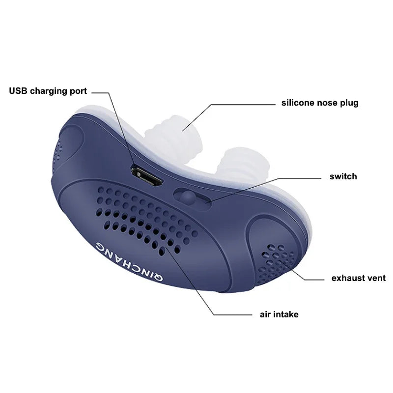 Micro CPAP Sleep Apnea Machine For Travel & Anti Snoring - CPAP Alternative