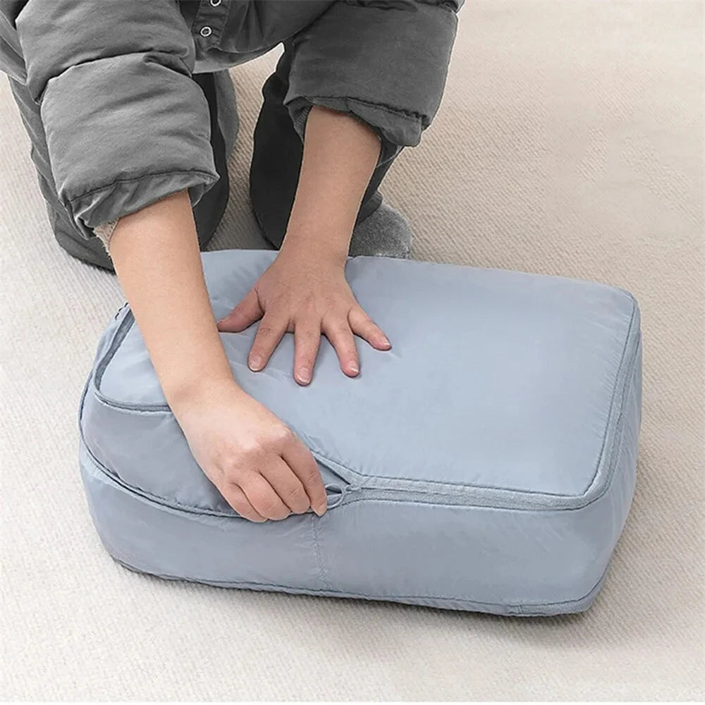 Compression storage bag