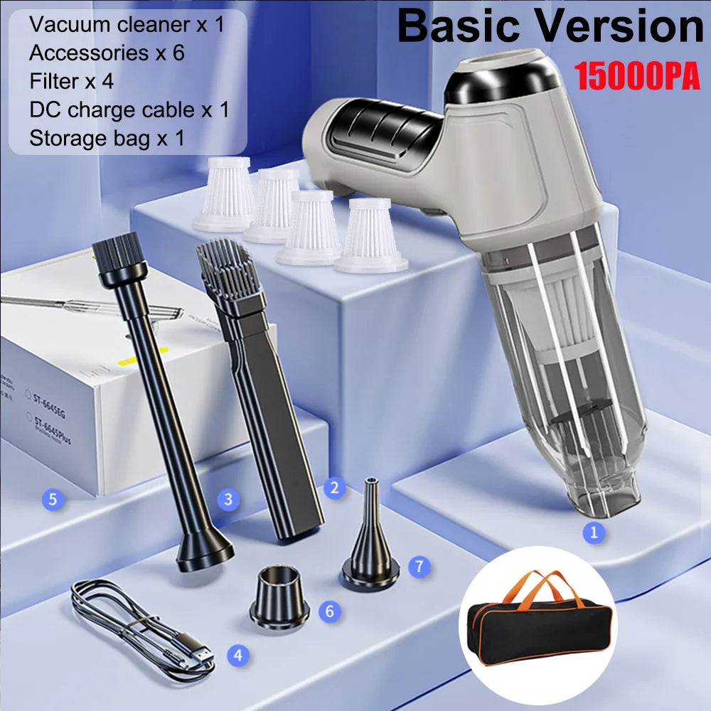Ultimate Cordless Car Vacuum Cleaner - Strong Suction
