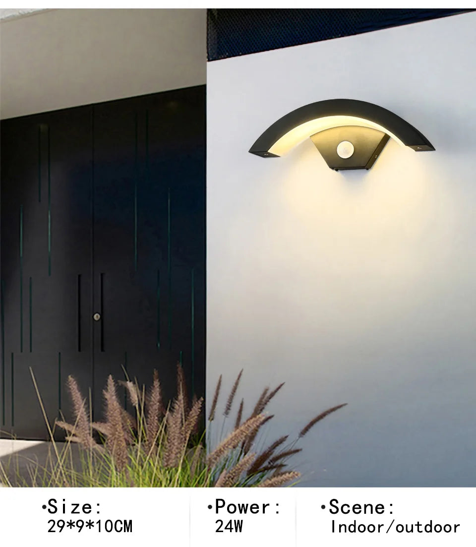 Motion Sensor Outdoor Wall Light