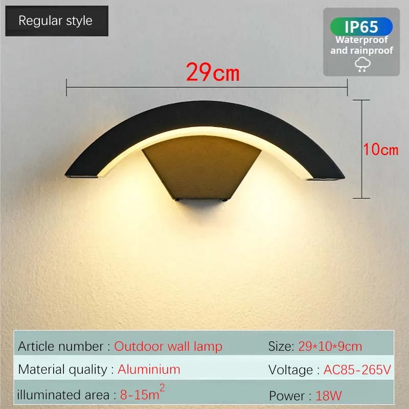 Motion Sensor Outdoor Wall Light