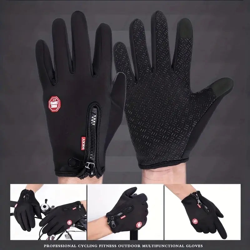 Thermal Gloves Warming Cycling Bike Ski Gloves for Men and Women