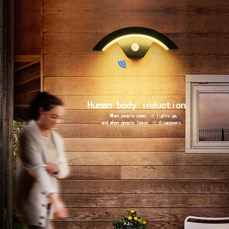Motion Sensor Outdoor Wall Light
