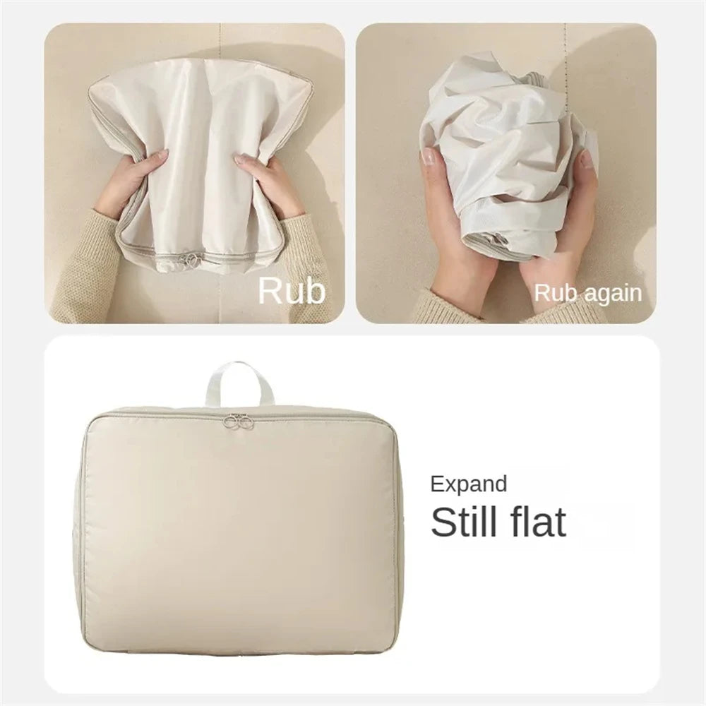 Compression storage bag