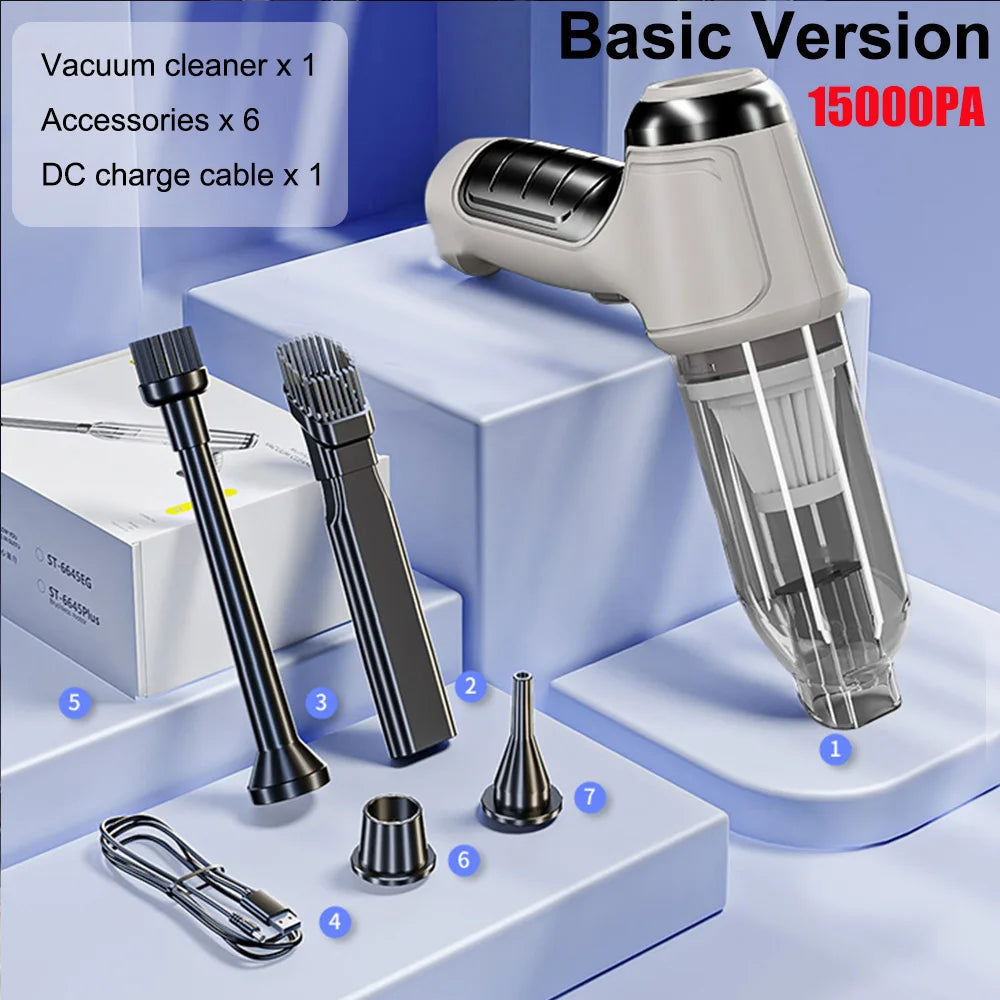 Ultimate Cordless Car Vacuum Cleaner - Strong Suction