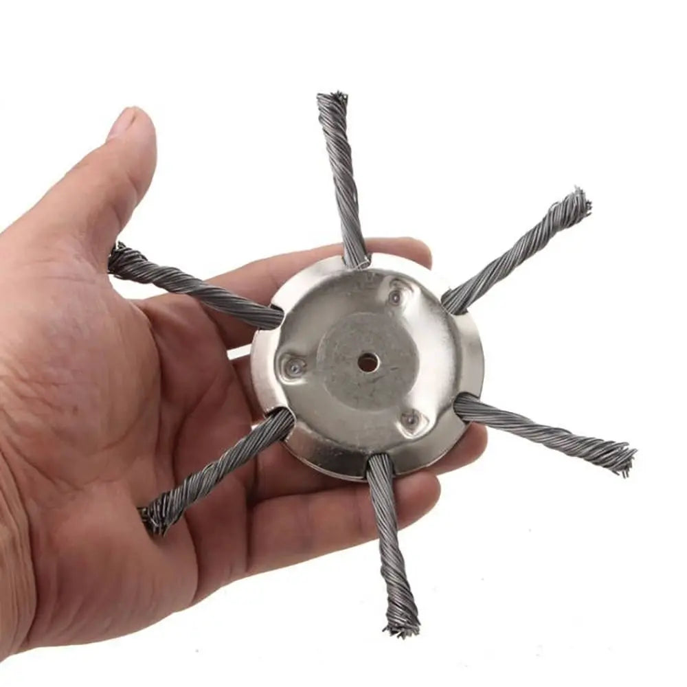 universal brush cutter head made of steel wire for brush cutters