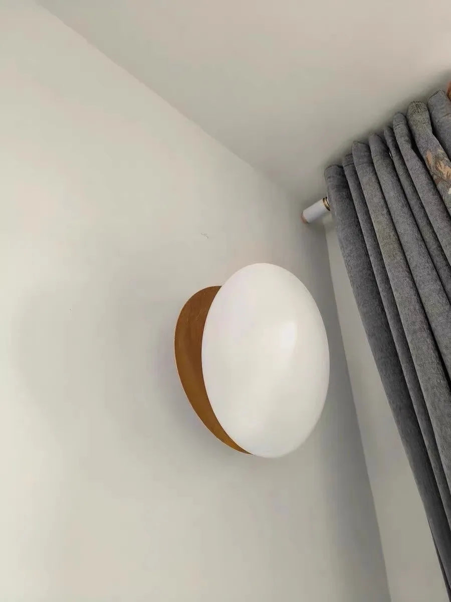 Wall Sconce - Modern Scandinavian Art in the shape of an eclipse