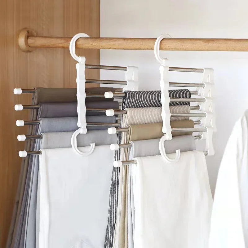 Multifunctional trouser rack