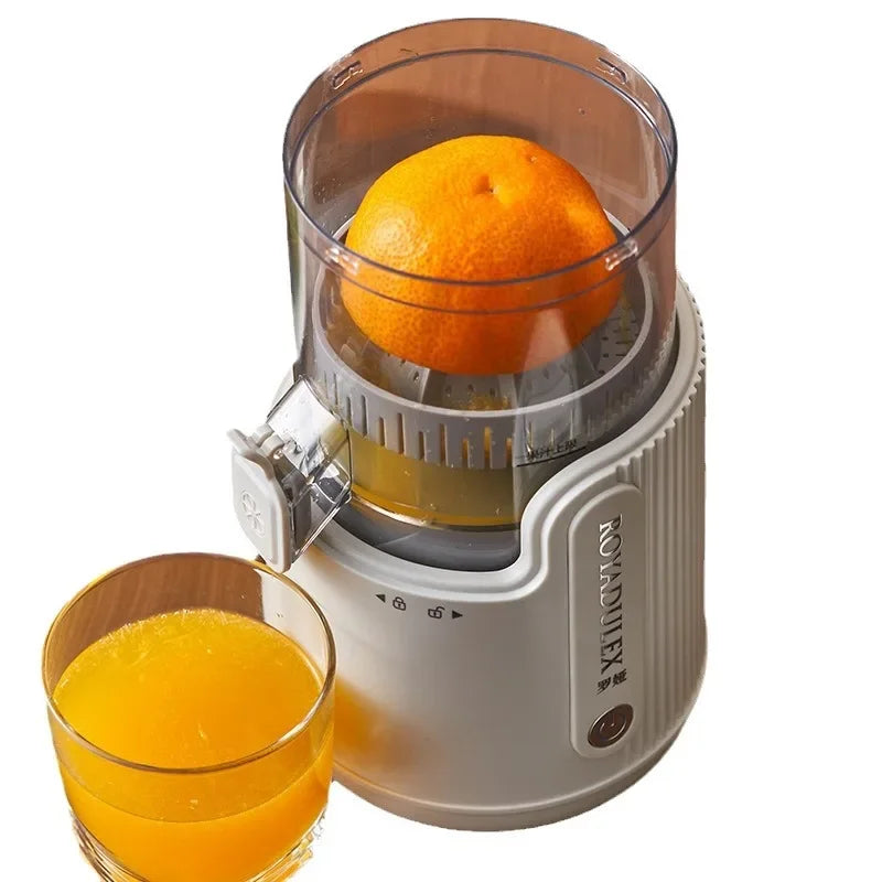 Extra-Large Orange Juicer – Whole Fruit Juice Extractor with Pulp Separation | Stainless Steel Vegetable Juicer for Home & Tea Shop
