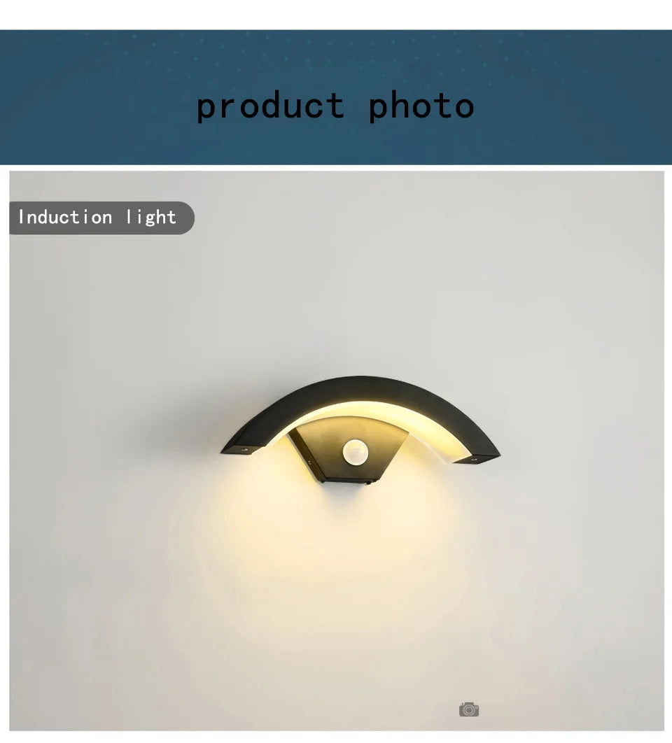 Motion Sensor Outdoor Wall Light