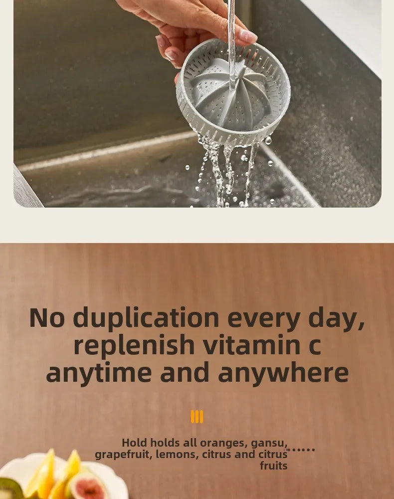 Extra-Large Orange Juicer – Whole Fruit Juice Extractor with Pulp Separation | Stainless Steel Vegetable Juicer for Home & Tea Shop