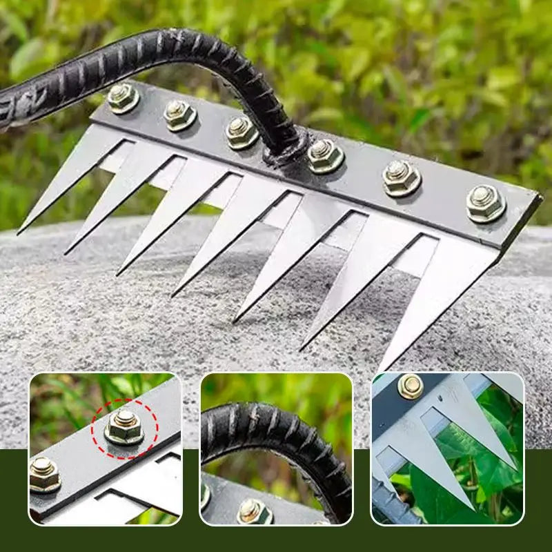 Weeding rake