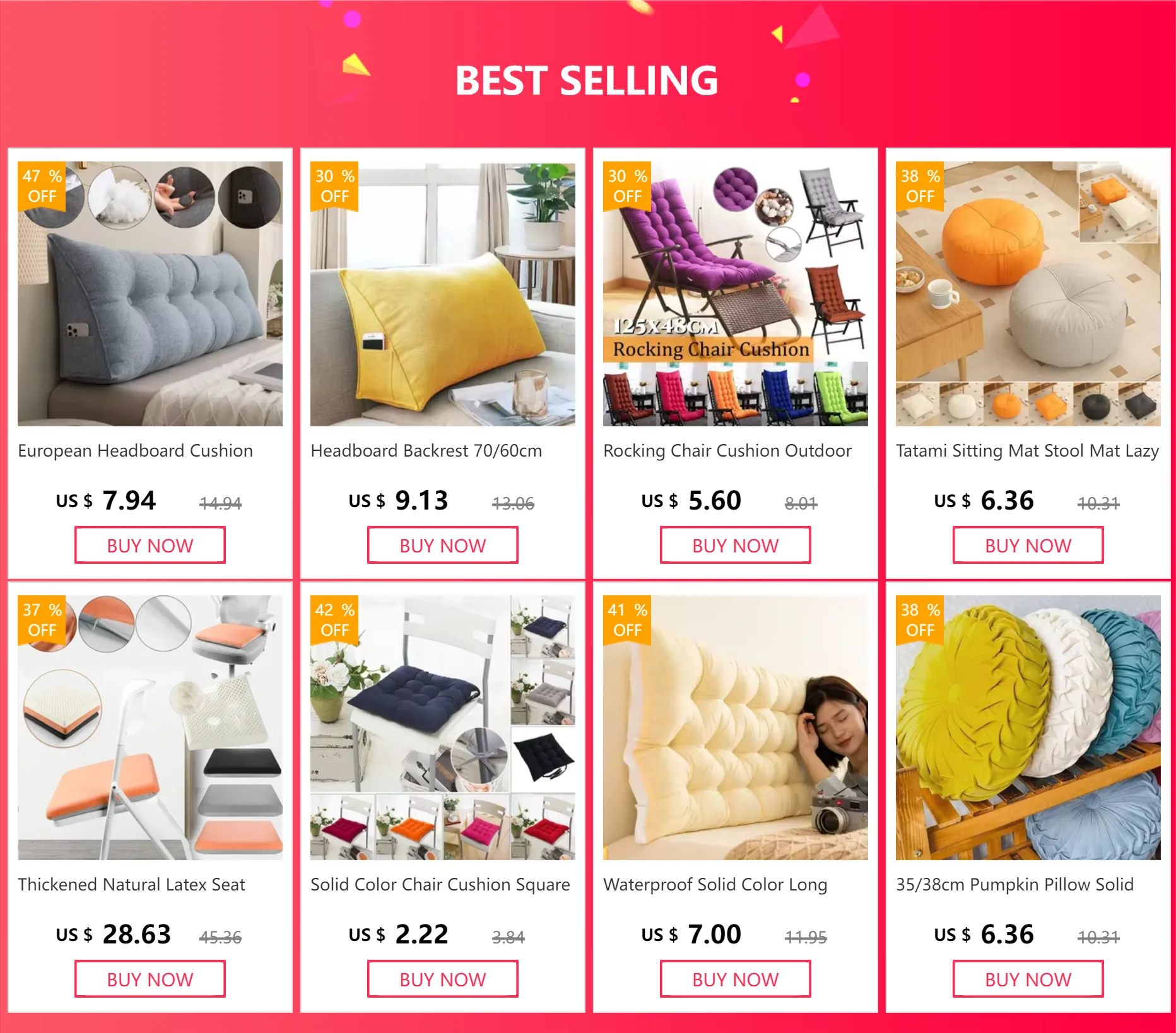Luxury Chic Wedge Pillow