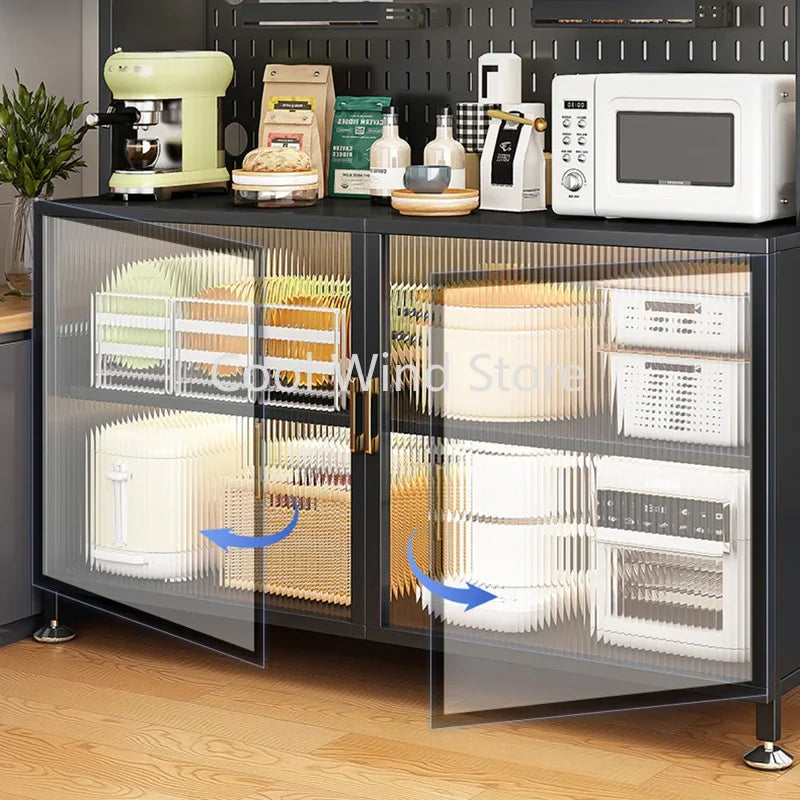 Modern kitchen sideboard with storage cabinet