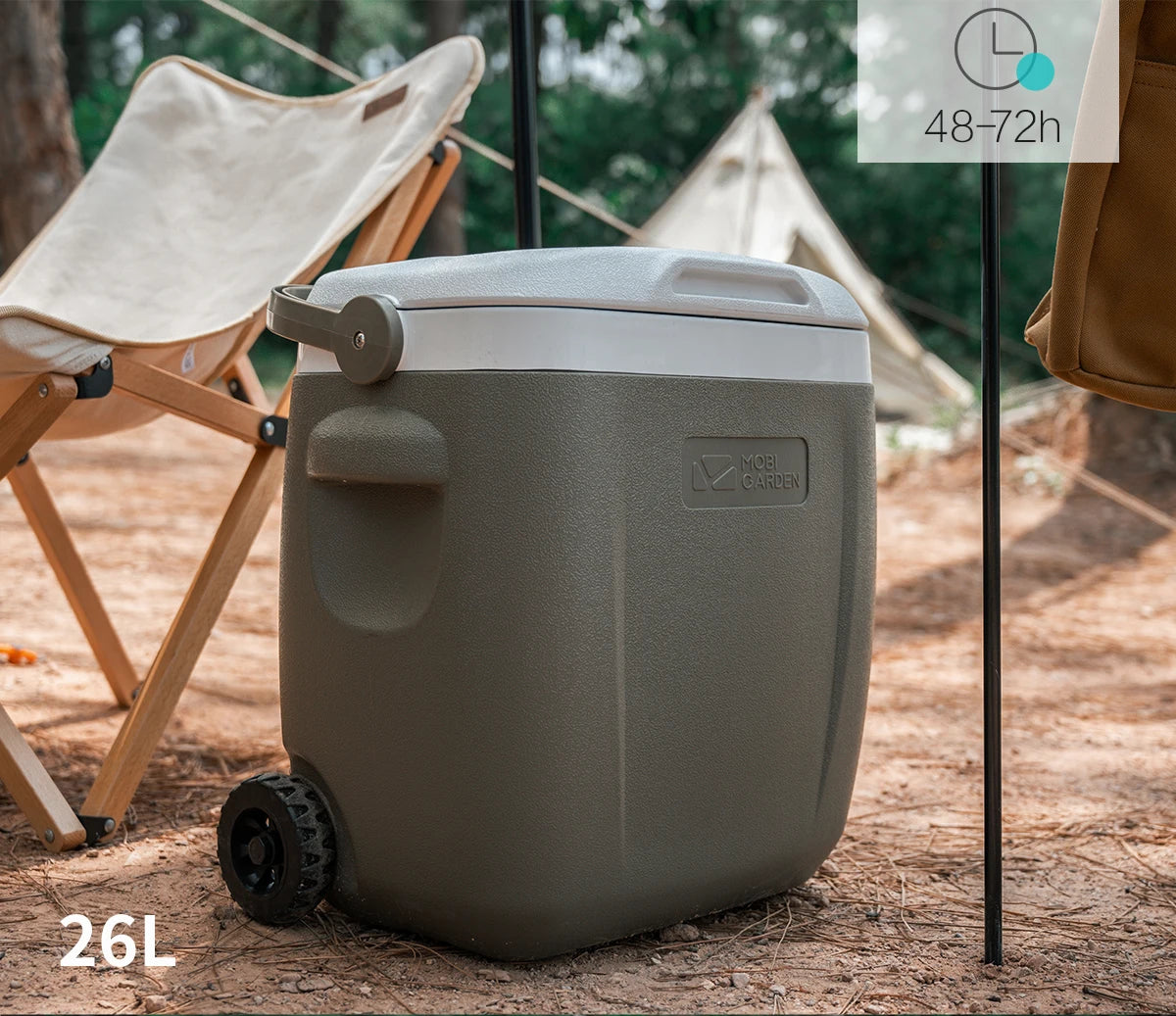 🧊 Camping Cooler Box – Heavy-Duty Portable Ice Chest for Outdoor Adventures