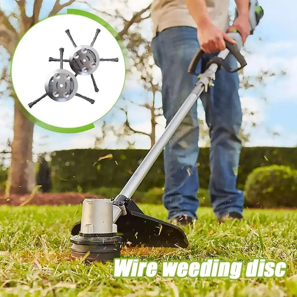 universal brush cutter head made of steel wire for brush cutters