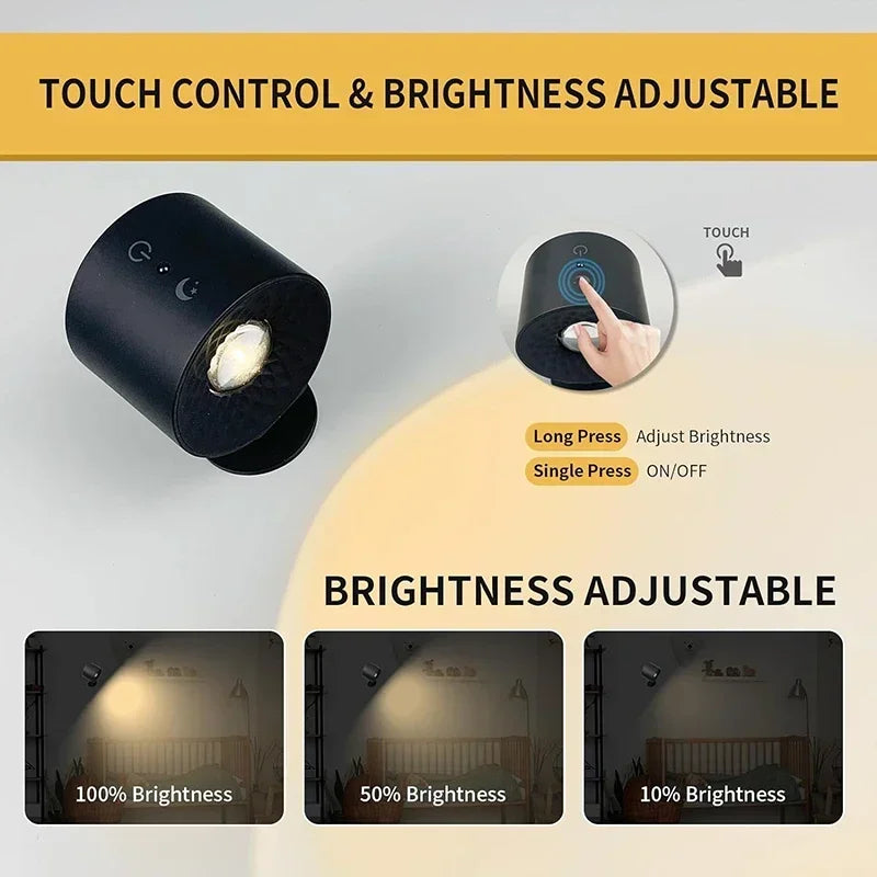 Modern Wireless 360° LED Lamp