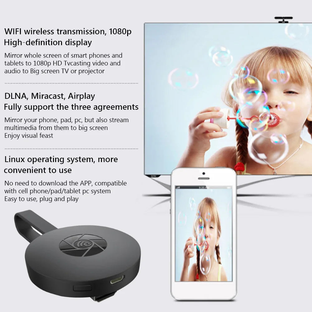 TV-HDMI connector for phone screen projection