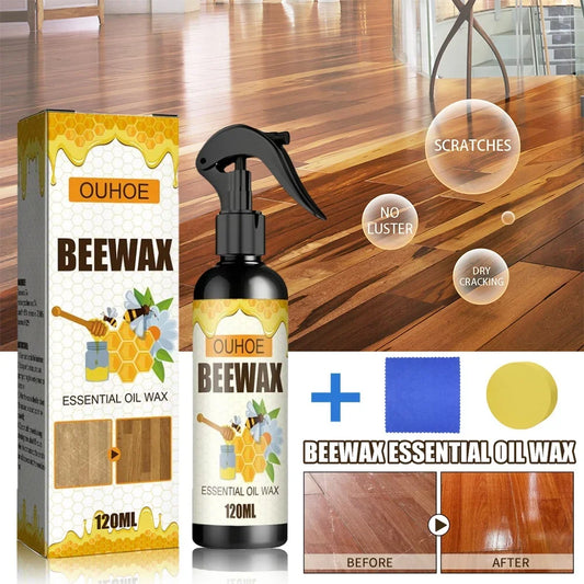 Beeswax spray Stain remover and protection for shine