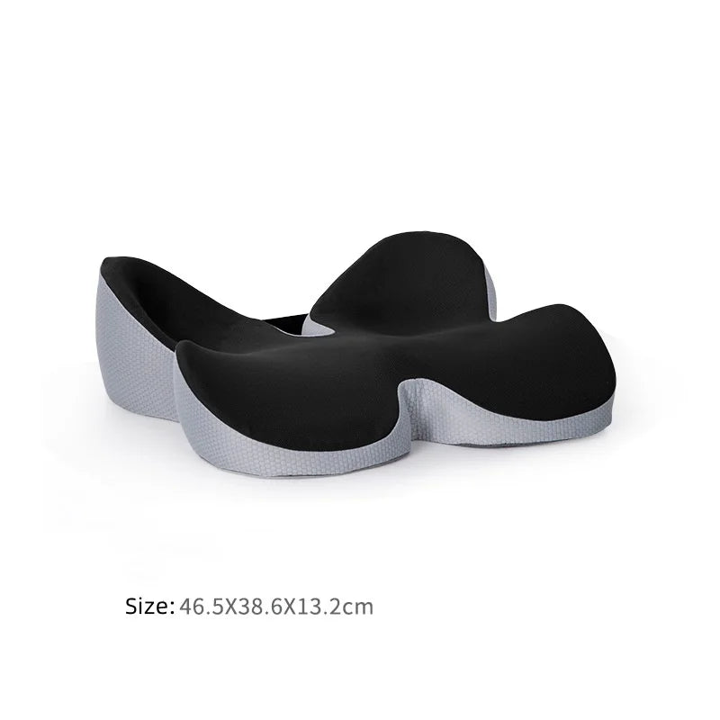 Adjustable Memory Foam Sit Bone Relief Seat Cushion