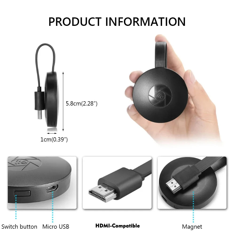 TV-HDMI connector for phone screen projection