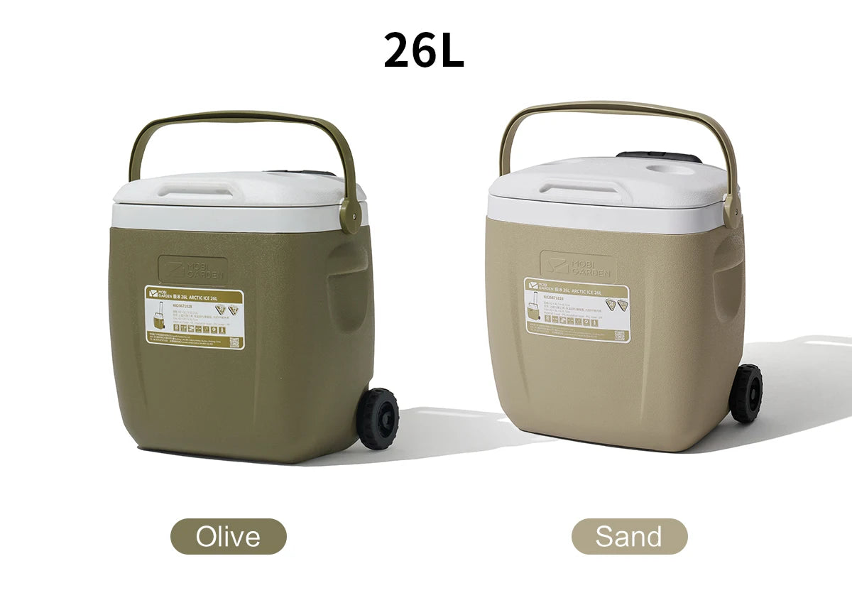 🧊 Camping Cooler Box – Heavy-Duty Portable Ice Chest for Outdoor Adventures