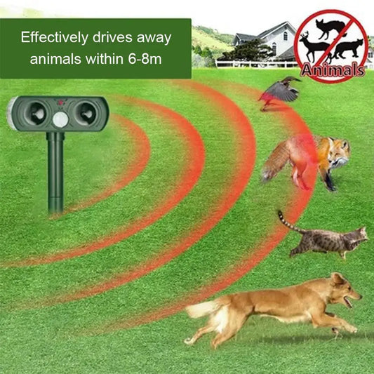 Infrared Solar Powered Animal Pest Repeller