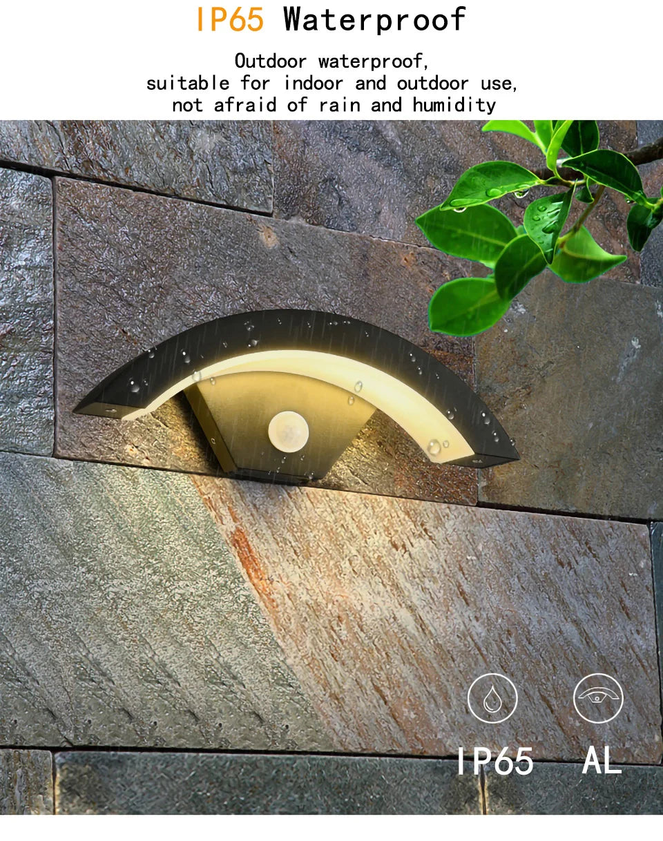 Motion Sensor Outdoor Wall Light