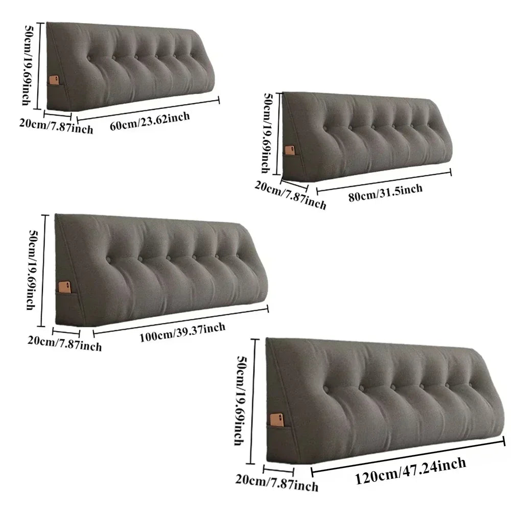 Luxury Chic Wedge Pillow