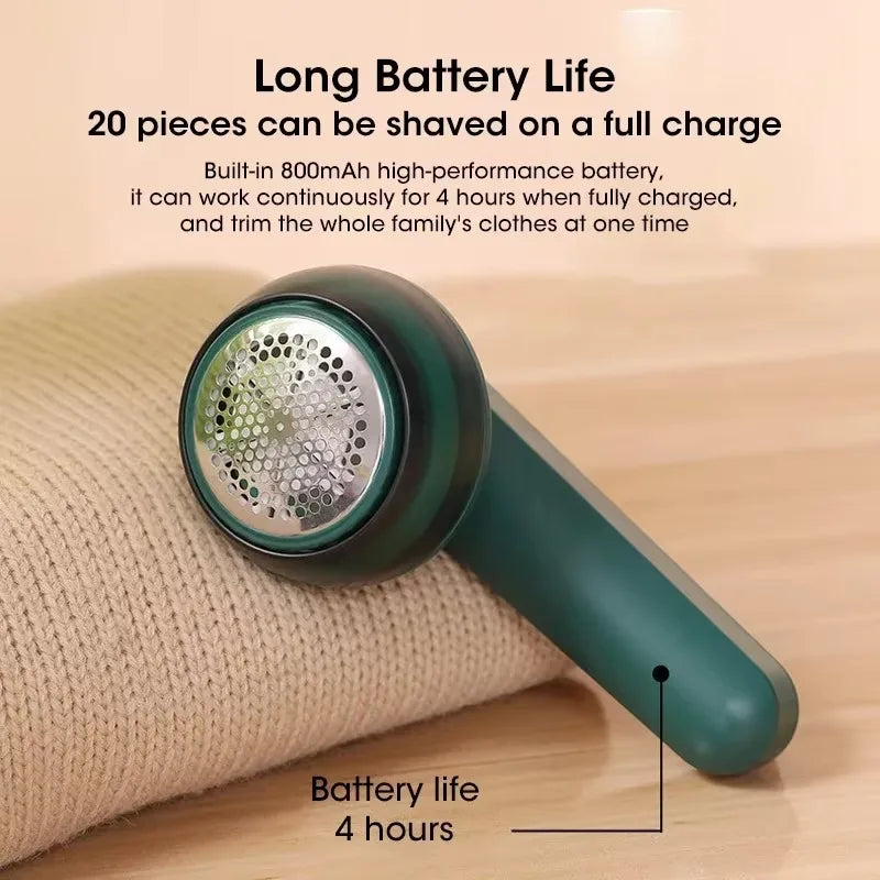 Cordless Rechargeable Electric Lint & Pilling Remover