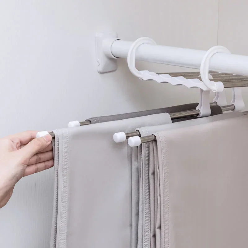 Multifunctional trouser rack