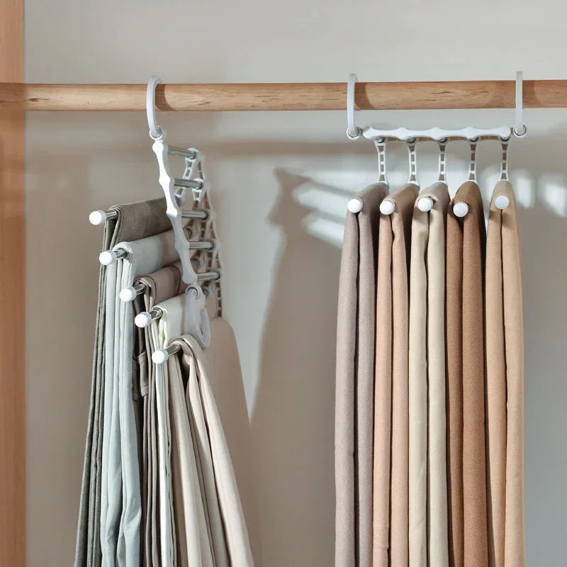 Multifunctional trouser rack