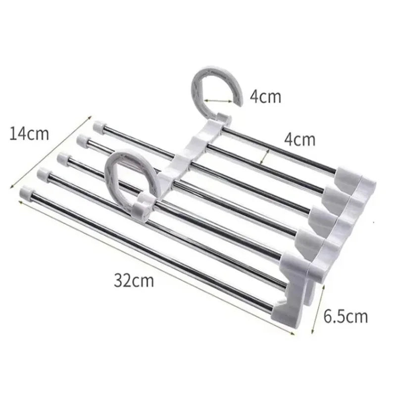 Multifunctional trouser rack