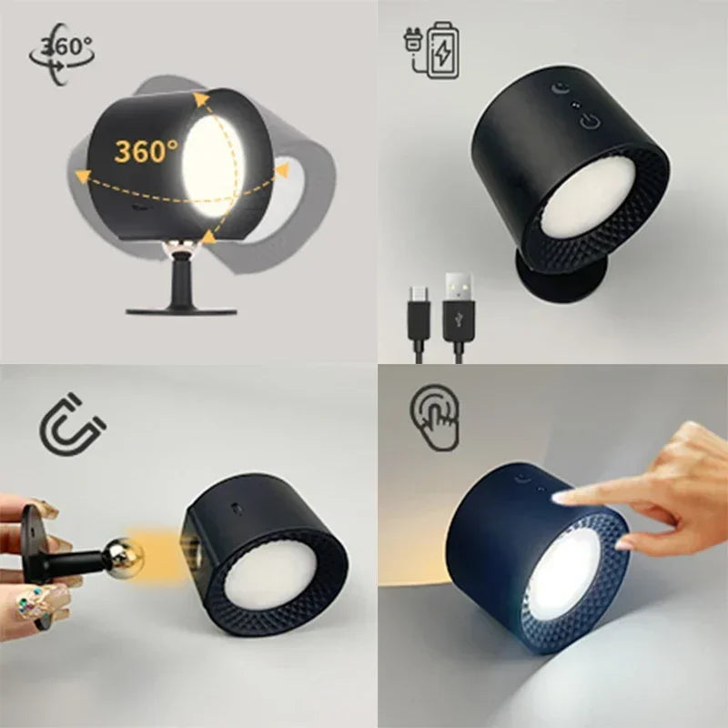 Modern Wireless 360° LED Lamp