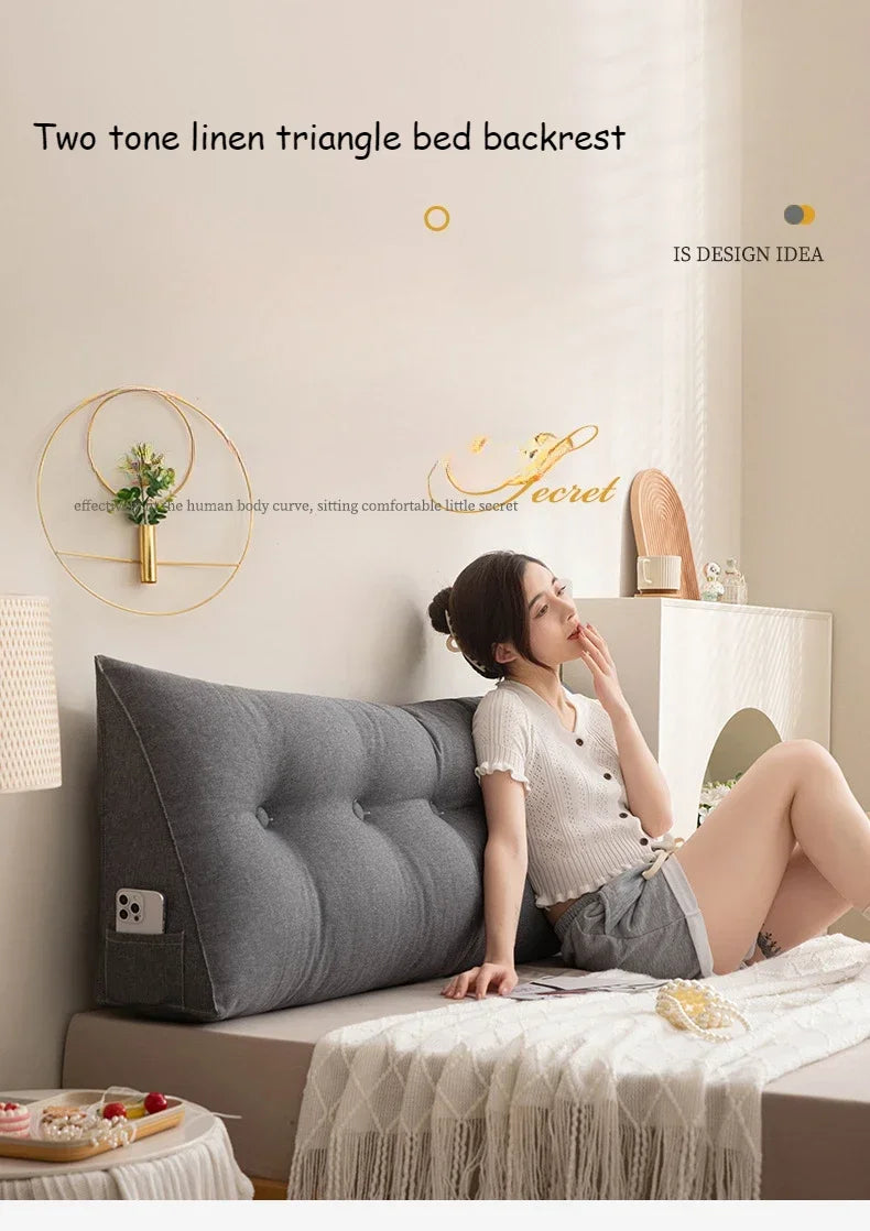 Luxury Chic Wedge Pillow