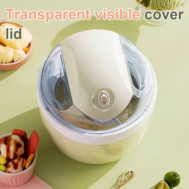 🇨🇦 1L Soft Serve Ice Cream Maker – Automatic Frozen Yogurt, Sorbet & Milkshake Machine