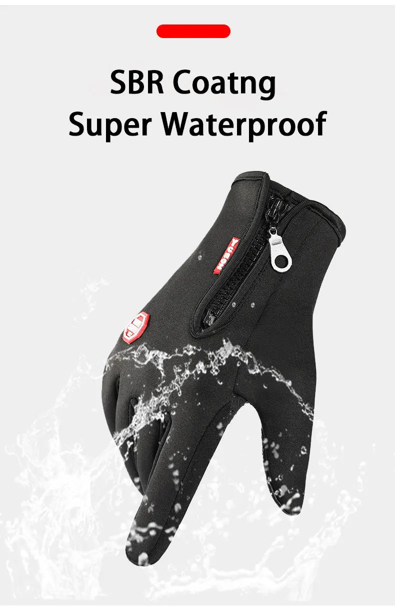 Thermal Gloves Warming Cycling Bike Ski Gloves for Men and Women