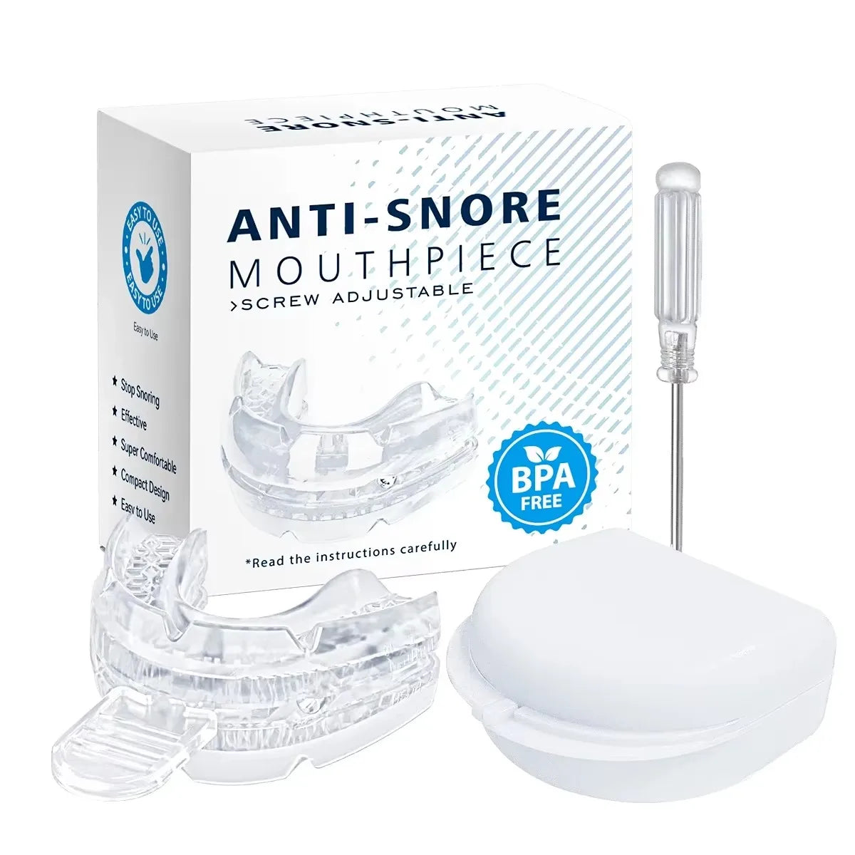 Advanced mandibular orthosis with precise adjustment and soft comfort