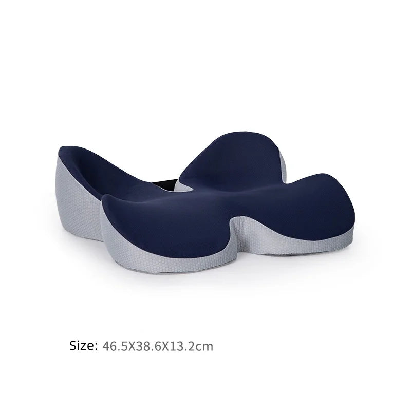 Adjustable Memory Foam Sit Bone Relief Seat Cushion