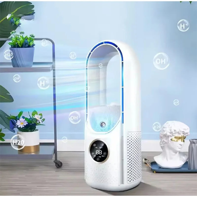 Blade-Free Silent Portable Air Conditioner