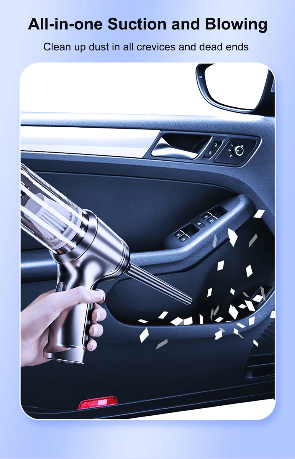 Ultimate Cordless Car Vacuum Cleaner - Strong Suction