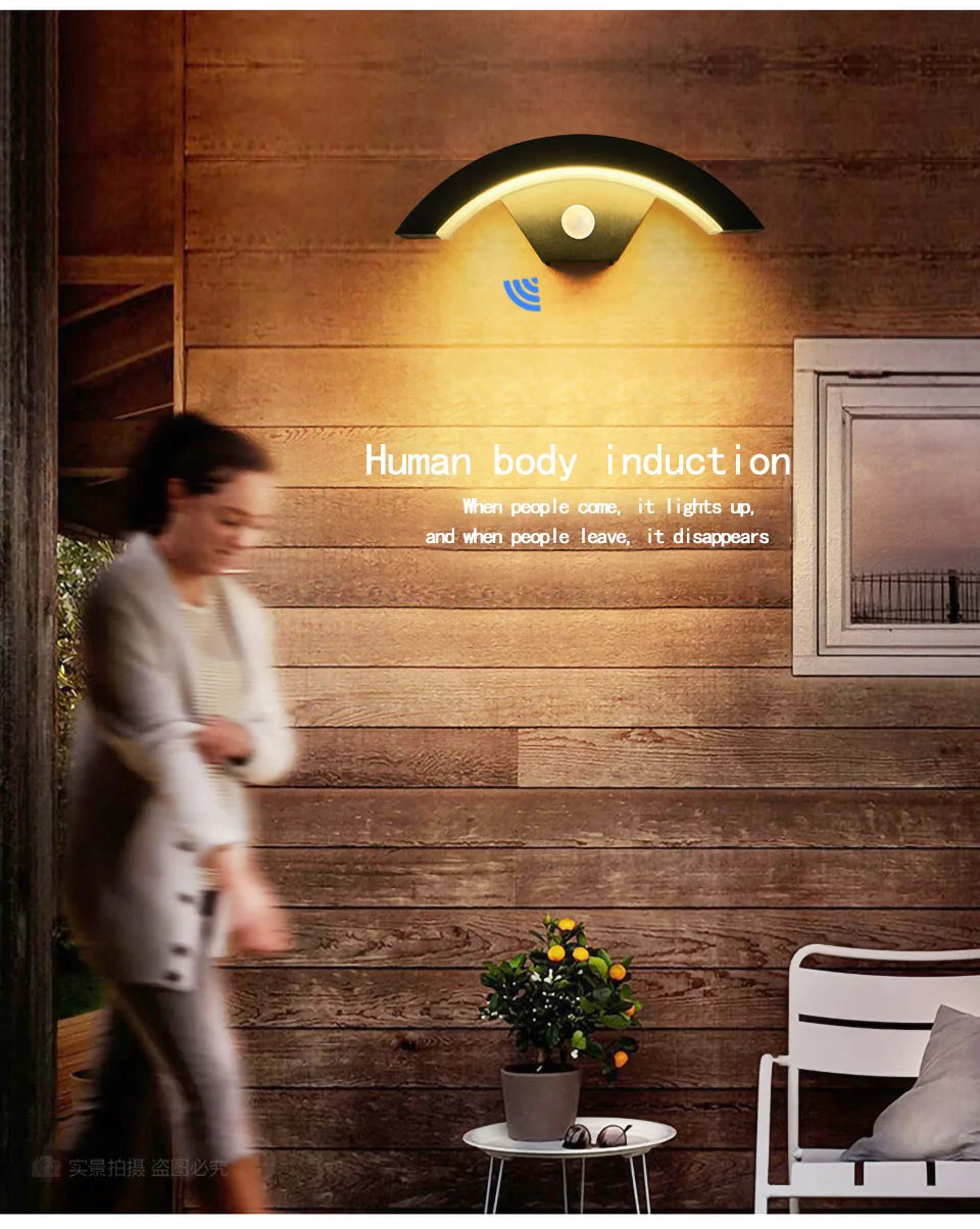 Motion Sensor Outdoor Wall Light