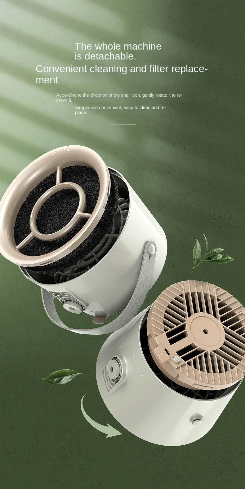 Portable Mini Kitchen Hood – Compact Exhaust Fan for Barbecue & Cooking Fumes