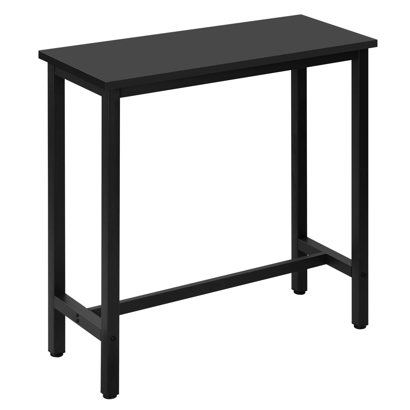Black metal bar table | 40 x 100 x 100 cm
