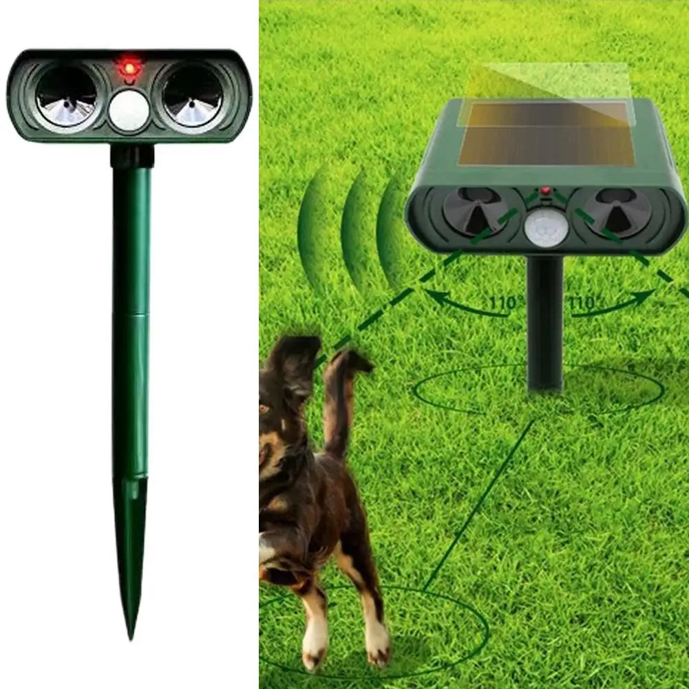Infrared Solar Powered Animal Pest Repeller