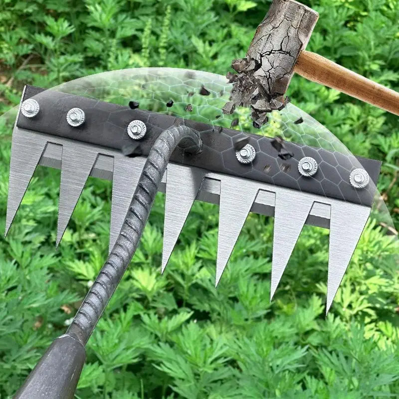 Weeding rake