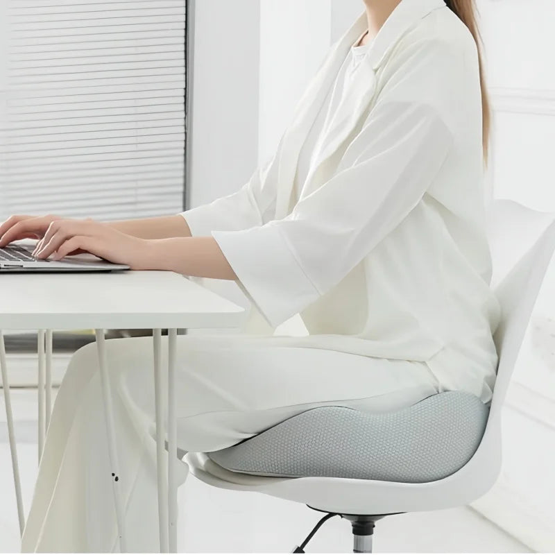 Adjustable Memory Foam Sit Bone Relief Seat Cushion