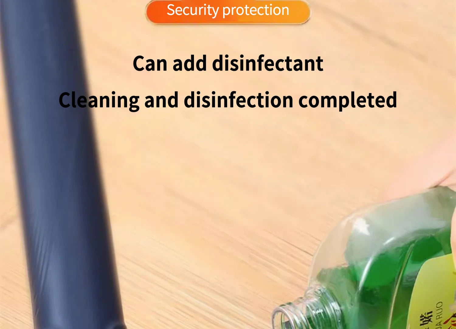 360° rotating triangular broom Powerful self-wringing